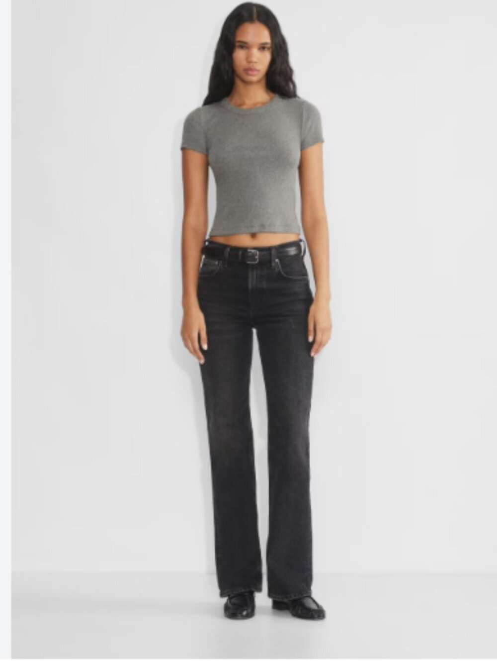 Citizens of humanity “Vidia” black in size 23